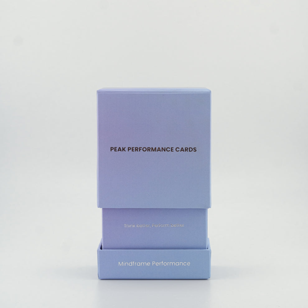Peak Performance Cards – Mindframe Performance