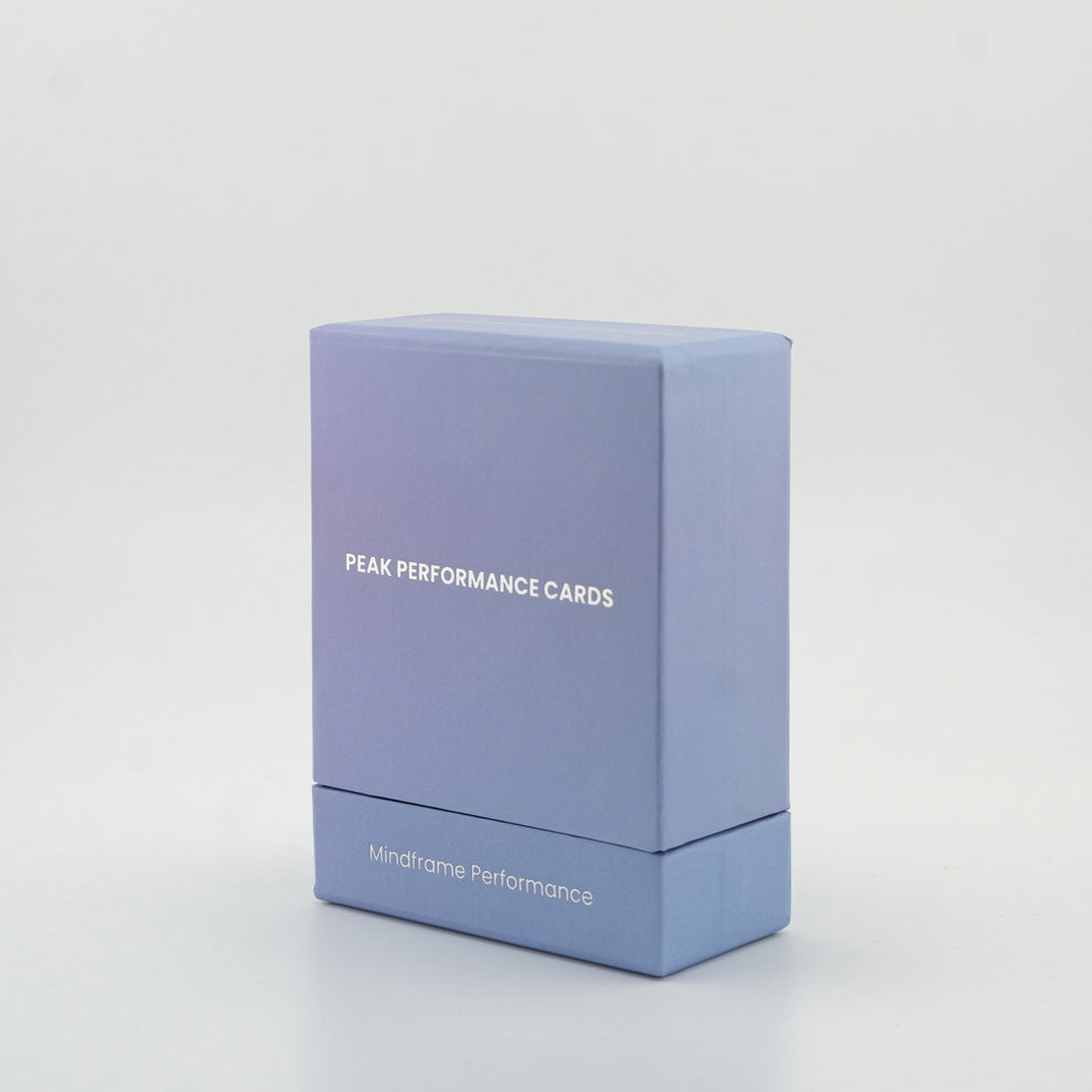 Control Performance Card Peak Performance Cards – Mindframe Performance