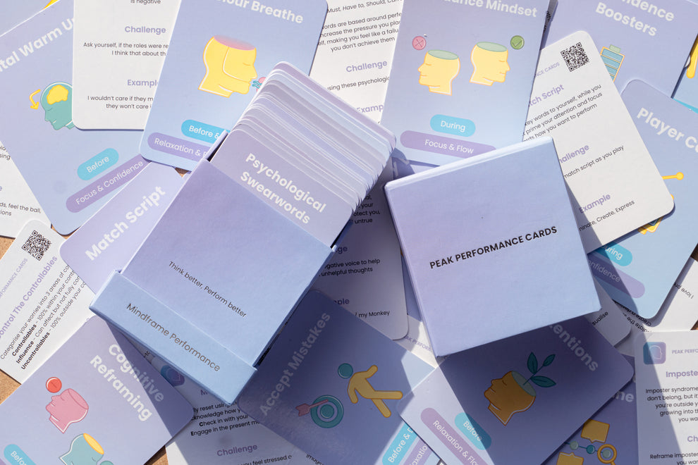 Control Performance Card Peak Performance Cards – Mindframe Performance